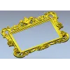 Baroque rectangular frame STL - ornate 3D model for CNC