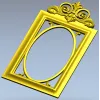 Рамка Элегия - 3D модель в формате STL для ЧПУ