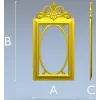 Рамка Элегия - 3D модель в формате STL для ЧПУ