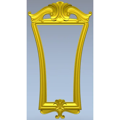 Резная классическая рамка - STL модель для ЧПУ