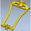 Резная классическая рамка - STL модель для ЧПУ