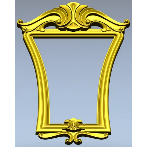 Резная классическая рамка - STL модель для ЧПУ