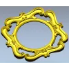 Rococo Round Frame STL for CNC - Baroque Medallion 3D Model