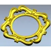 Rococo Round Frame STL for CNC - Baroque Medallion 3D Model