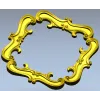 Рамочный картуш в стиле барокко - 3D модель STL для ЧПУ