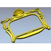 Ornate Seashell Rococo Frame STL for CNC