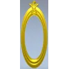 Baroque Oval Frame STL for CNC