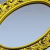 Овальная барочная рама в стиле аканта - 3D модель STL для ЧПУ