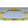 Ornate Rococo Shell Frame STL for CNC