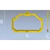 Ornate Rococo Shell Frame STL for CNC