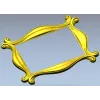 Рамка в стиле барокко - 3D модель STL для ЧПУ