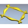 Рамка в стиле барокко - 3D модель STL для ЧПУ