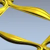 Рамка в стиле барокко - 3D модель STL для ЧПУ