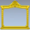 Regal Shell Ornate Frame - STL 3D model for CNC