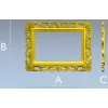 Рокайльная резная рама - 3D модель STL для ЧПУ