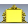 Ornate Orthodox Icon Frame STL for CNC milling
