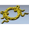 Ribbon Laurel Wreath STL for CNC