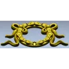 Ribbon Laurel Wreath STL for CNC