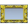 Ornate Acanthus Square Frame STL for CNC