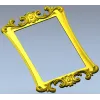 Резная рамка в стиле рококо - 3D модель STL для ЧПУ
