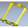 Резная рамка в стиле рококо - 3D модель STL для ЧПУ