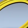Овальная декоративная рамка с раковинным навершием - STL модель для ЧПУ