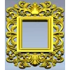 Ornate Rococo Acanthus Frame STL - 3D model for CNC