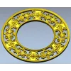 Круглая ажурная рамка акант - stl модель для ЧПУ