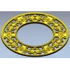 Круглая ажурная рамка акант - stl модель для ЧПУ