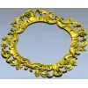 Aurelia Baroque Frame STL 3D model for CNC