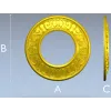 Ornate Round Frame STL for CNC
