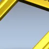 Рамка с растительным картушем - 3D модель STL для ЧПУ