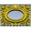 Барочная рамка с круглым проёмом - stl модель для ЧПУ