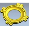 Ornate Round Frame STL for CNC