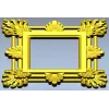 Ornate Acanthus Square Frame - STL 3D Model for CNC