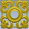 Рокайльная квадратная рамка-розетка STL для ЧПУ