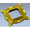 Рамка "Ракушка" - 3D модель STL для ЧПУ, декоративный багет