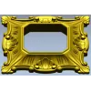 Рамка "Ракушка" - 3D модель STL для ЧПУ, декоративный багет