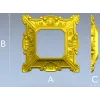 Рамка "Ракушка" - 3D модель STL для ЧПУ, декоративный багет