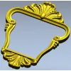 Рамка Жемчужная Ракушка - 3D модель STL для ЧПУ