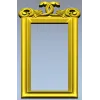 Ornamental Rectangular Frame STL - 3D model for CNC milling