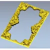 Regal Acanthus Baroque Frame STL for CNC