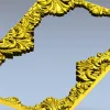 Regal Acanthus Baroque Frame STL for CNC