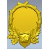 Hunting Boar Trophy Frame STL for CNC