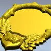 Hunting Boar Trophy Frame STL for CNC