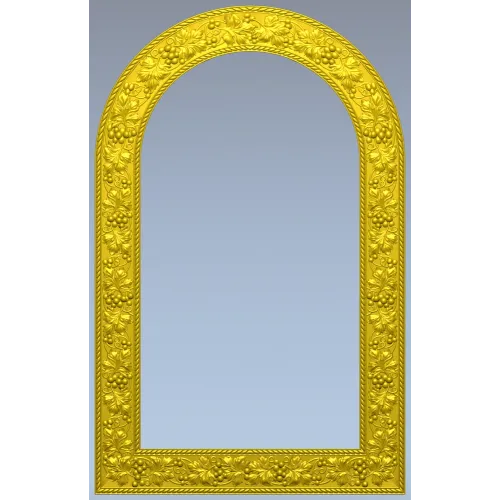 Grapevine Arched Frame STL