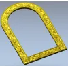 Grapevine Arched Frame STL