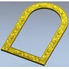 Grapevine Arched Frame STL