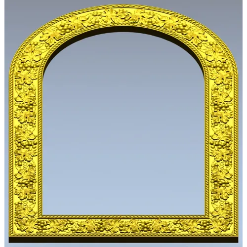 Grapevine Arched Frame STL