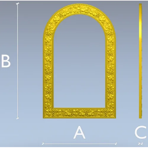 Grapevine Arched Frame STL